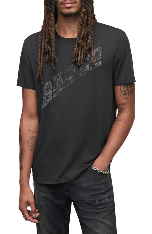 John Varvatos Bad Company Graphic Tee in Black