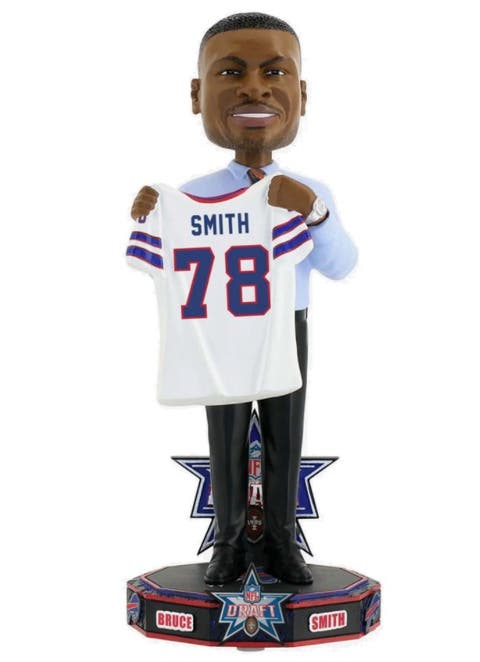 Bruce Smith (Buffalo Bills) 1985 NFL Draft Pick Bobblehead