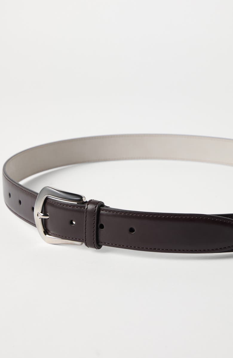 Brunello Cucinelli Calfskin belt, Alternate, color, 