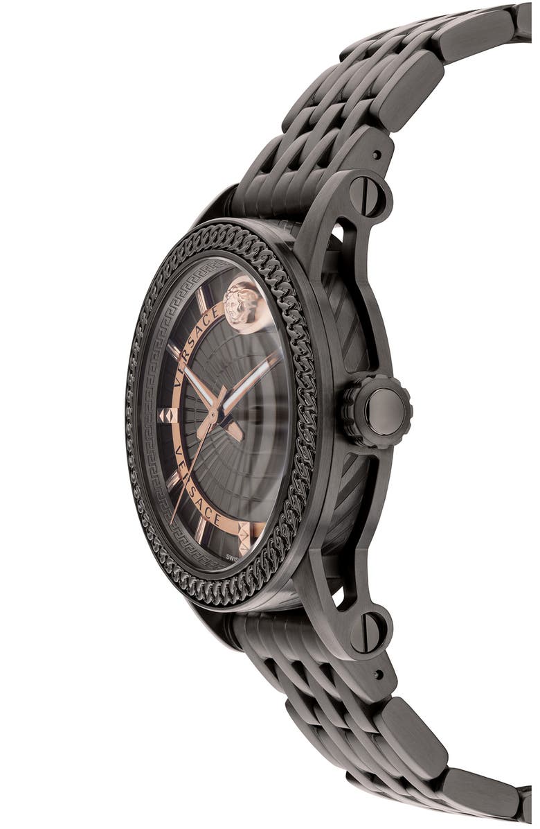 Versace Code Bracelet Watch, 41mm, Alternate, color, 