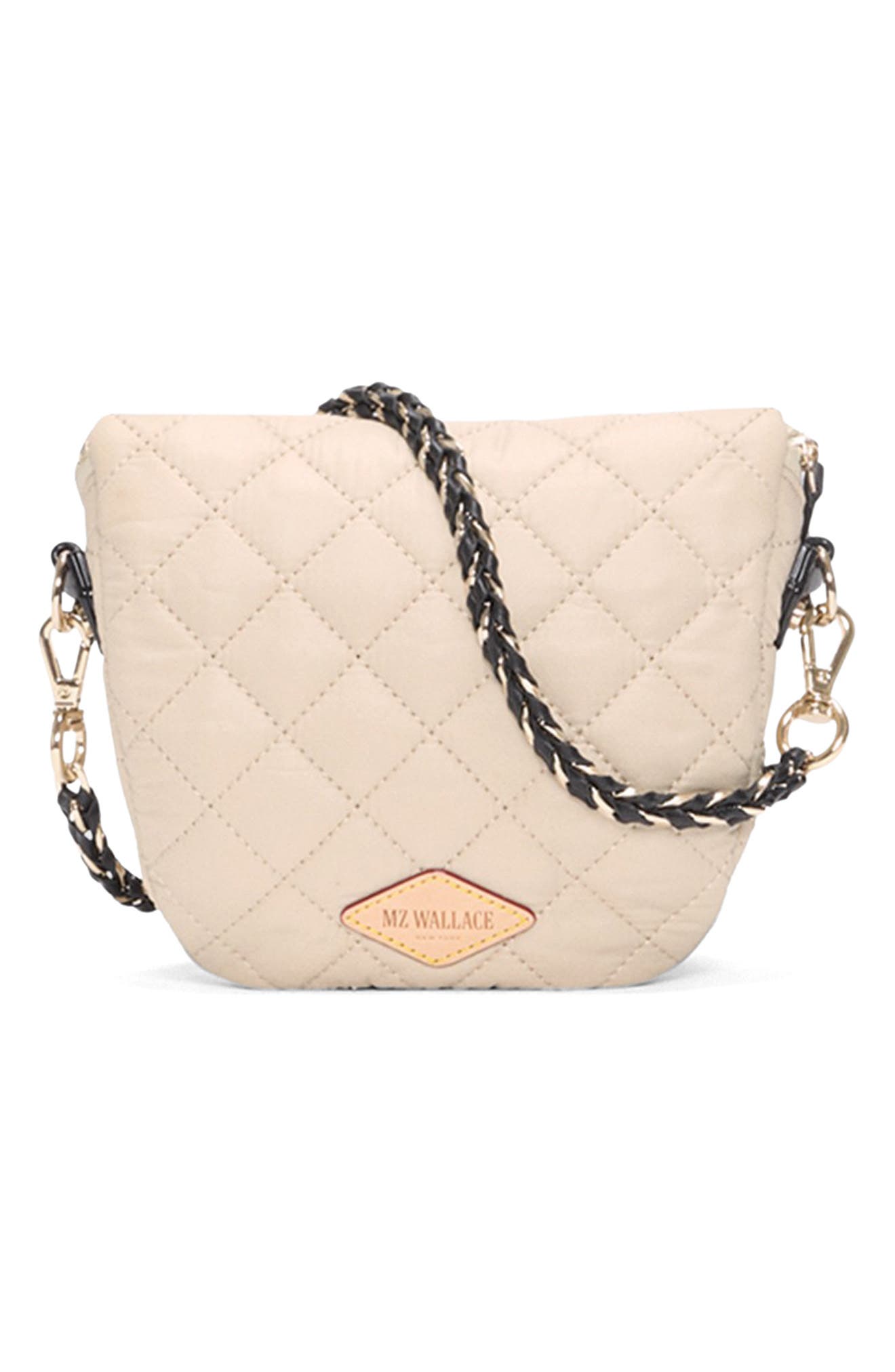 Micro Crosby Sling Bag, Alternate, color, HERITAGE CHECK