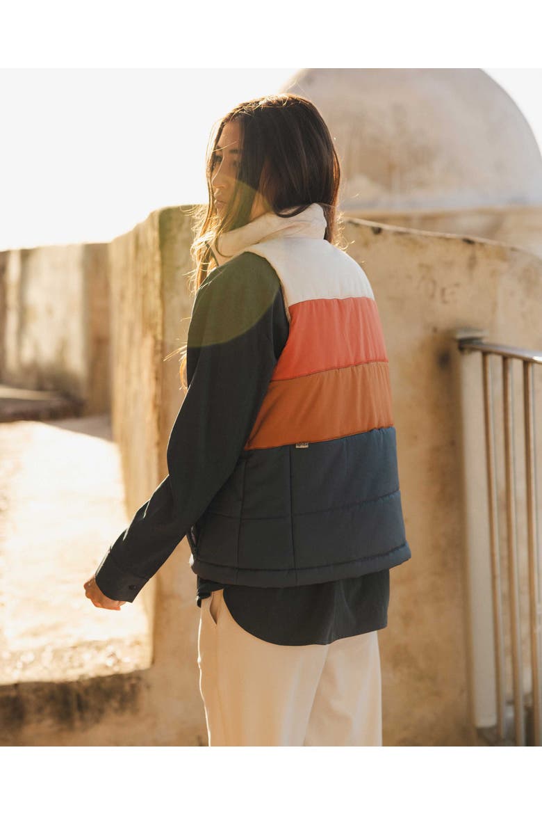 Colorblock Vest, Alternate, color, Camp