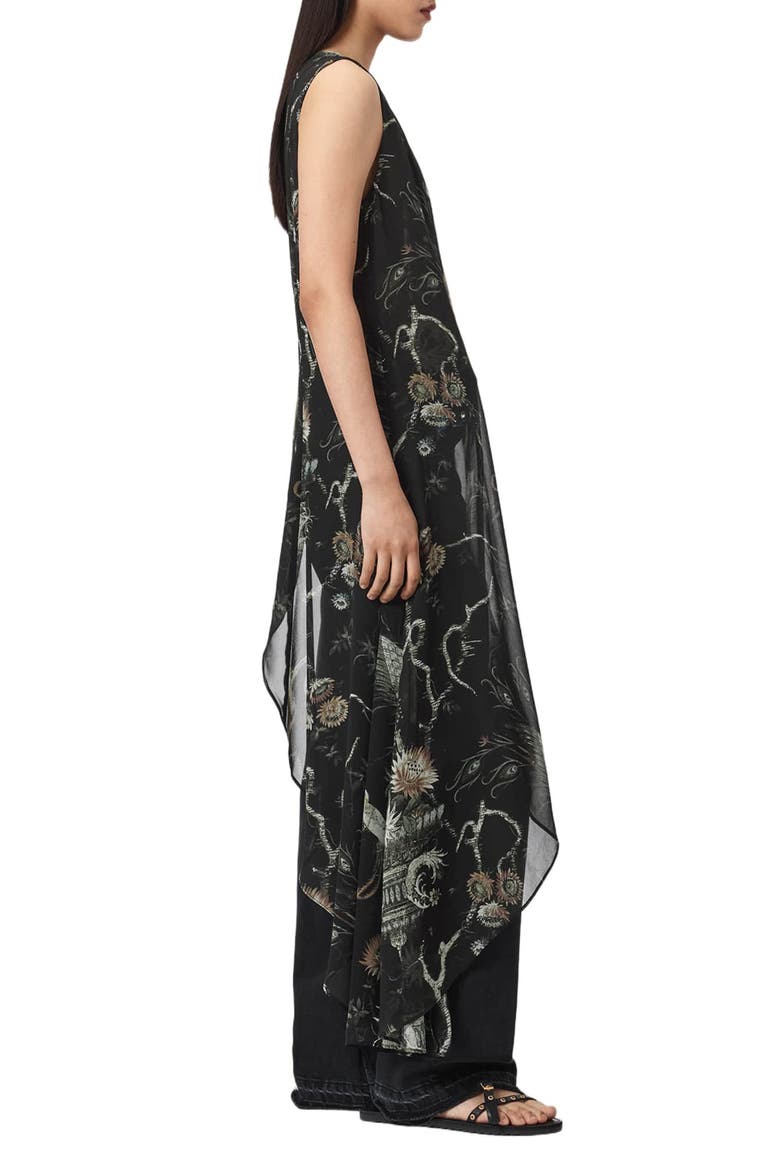 Enola Asymmetric Tie Waist Top, Alternate, color, TARAVAO SOFT GREEN