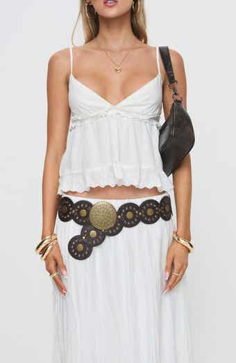 Princess Polly To One's Liking Eyelet Babydoll Camisole