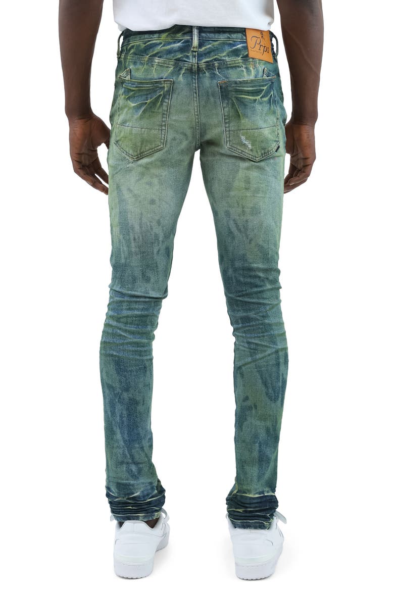 Direction Skinny Jeans, Alternate, color, INDIGO