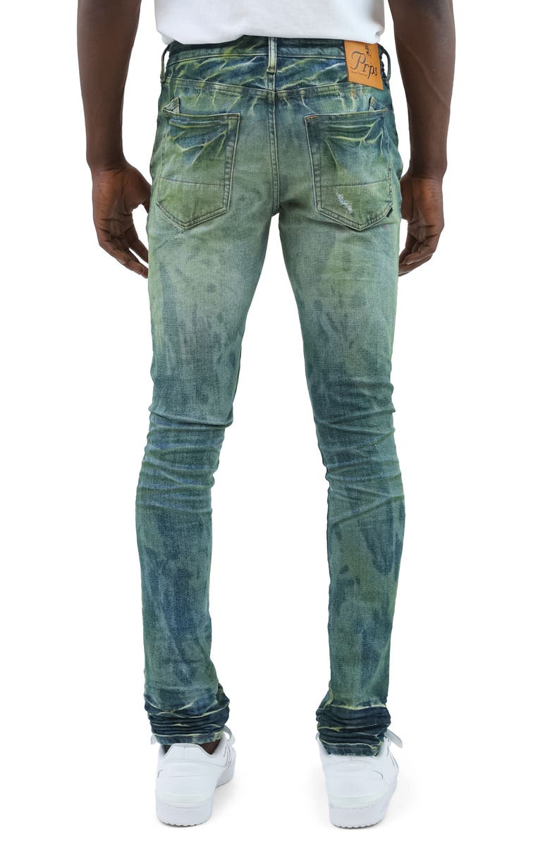 PRPS Direction Skinny Jeans, Alternate, color, Indigo