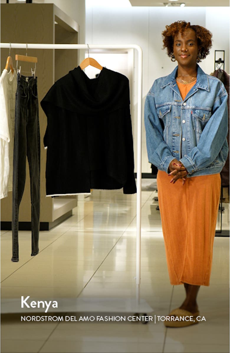 Crewneck Sweater with Scarf, sales video thumbnail