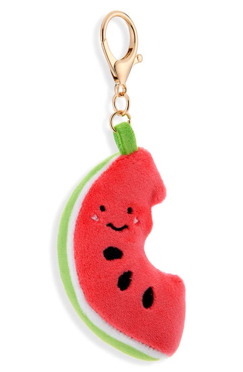Stuffed Watermelon Bag Charm