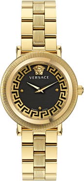 Versace Greca Flourish Bracelet Watch, 35mm