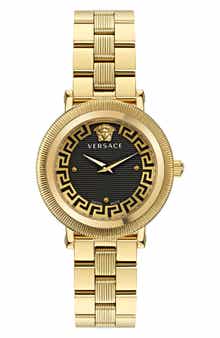 Versace Greca Flourish Bracelet Watch, 35mm