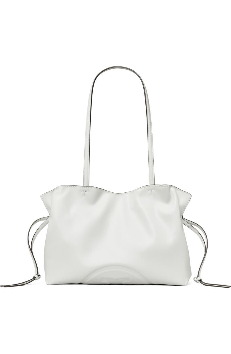 Tory Burch Small Ella Natuura<sup>™</sup> Drawstring Tote, Main, color, Bianco