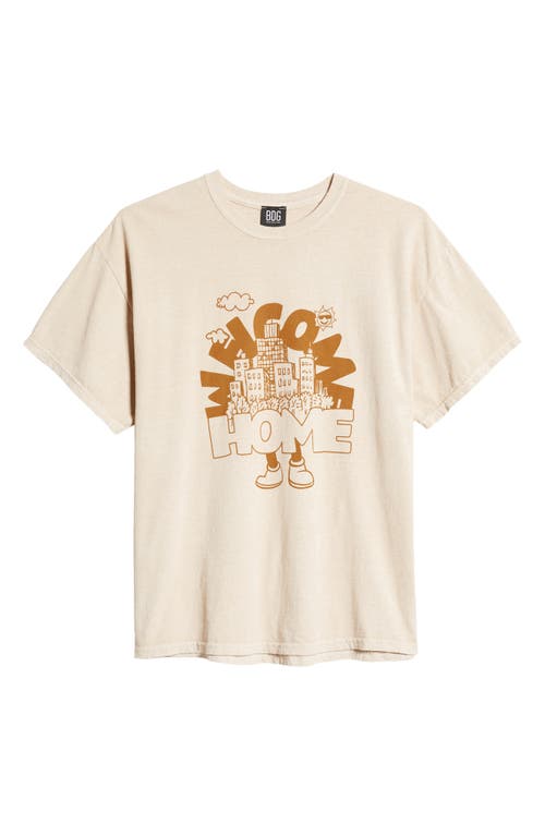 BDG URBAN OUTFITTERS BDG URBAN OUTFITTERS WELCOME HOME COTTON GRAPHIC TEE