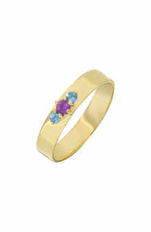 Bony Levy Color 14K Gold Oval Pendant Ring