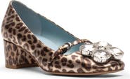 Frances Valentine Josephine Block Heel Pump