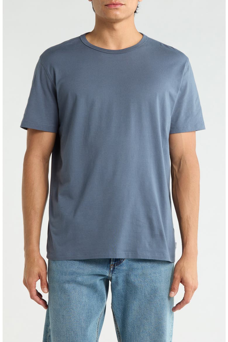Bryce Crewneck T-Shirt, Main, color, BLUE