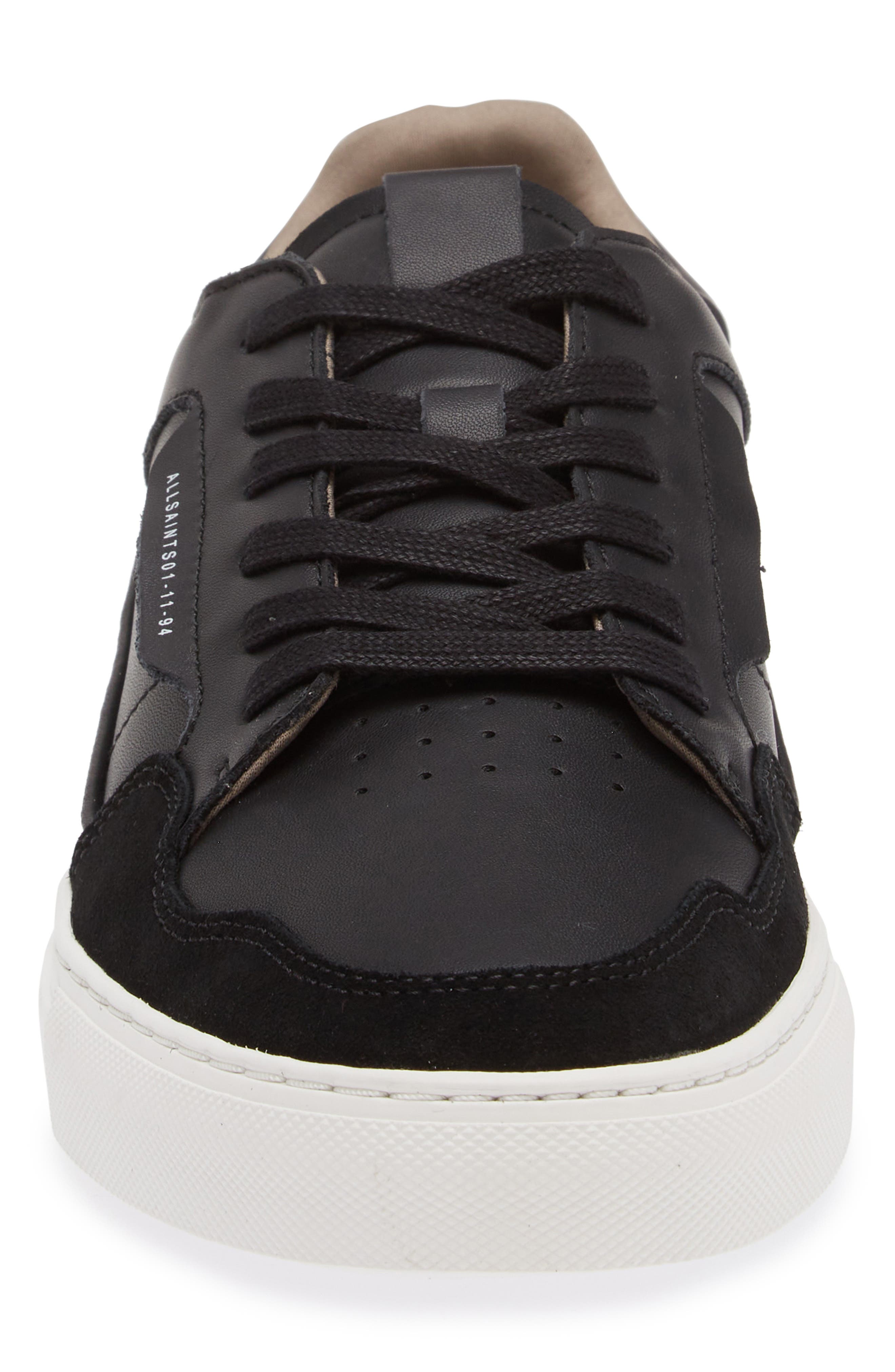 AllSaints Alton Low Top Sneaker, Alternate, color, Black