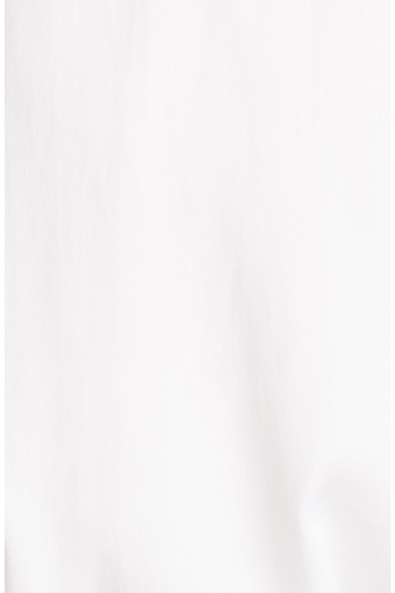 Relaxed Band Collar Blouse, Alternate, color, OFF WHITE