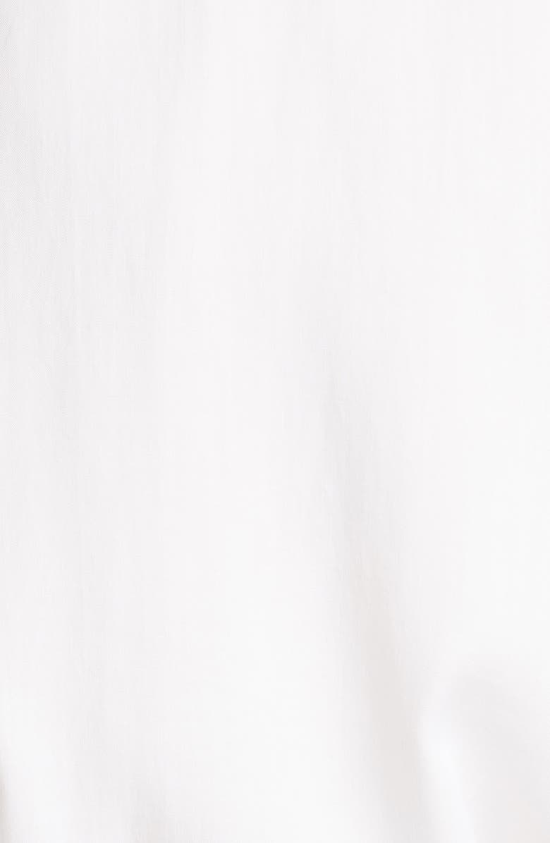 Vince Relaxed Band Collar Blouse, Alternate, color, 