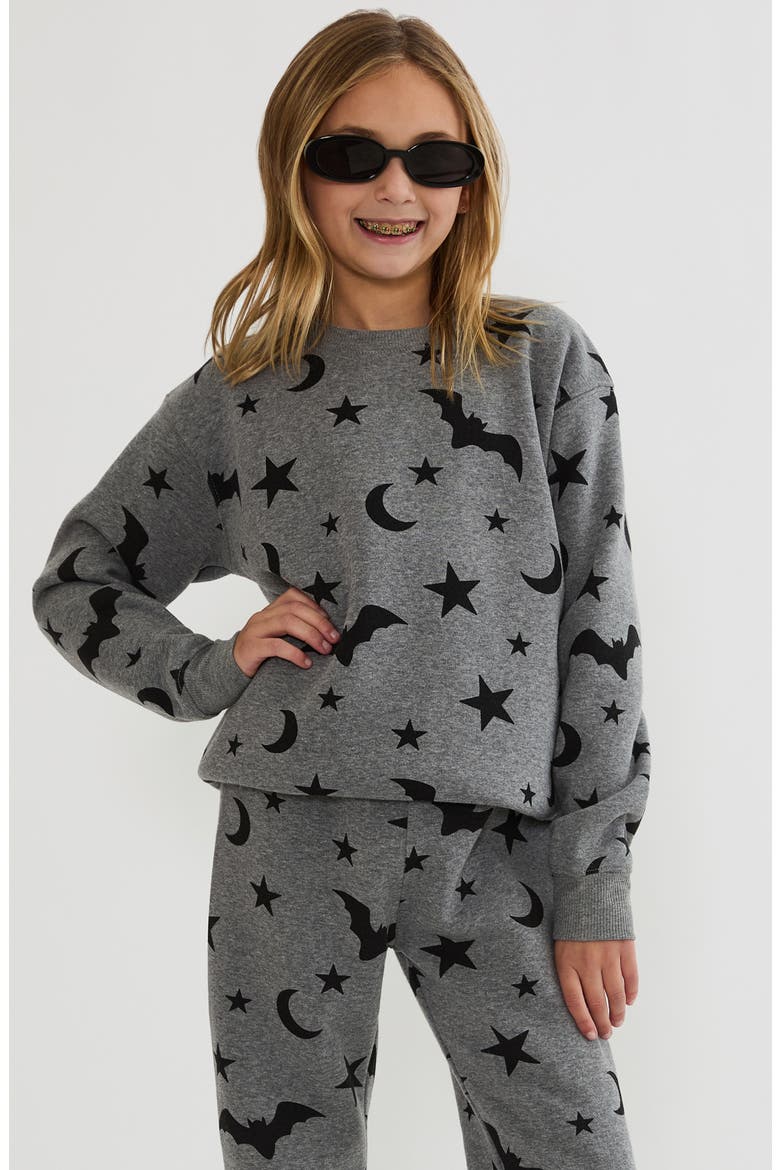 Kids' Little Cassia Sweater, Alternate, color, HALLOWEEN NIGHT