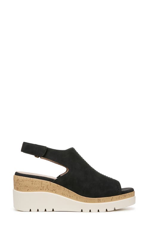 Shop Soul Naturalizer Giselle Wedge Sandal In Black