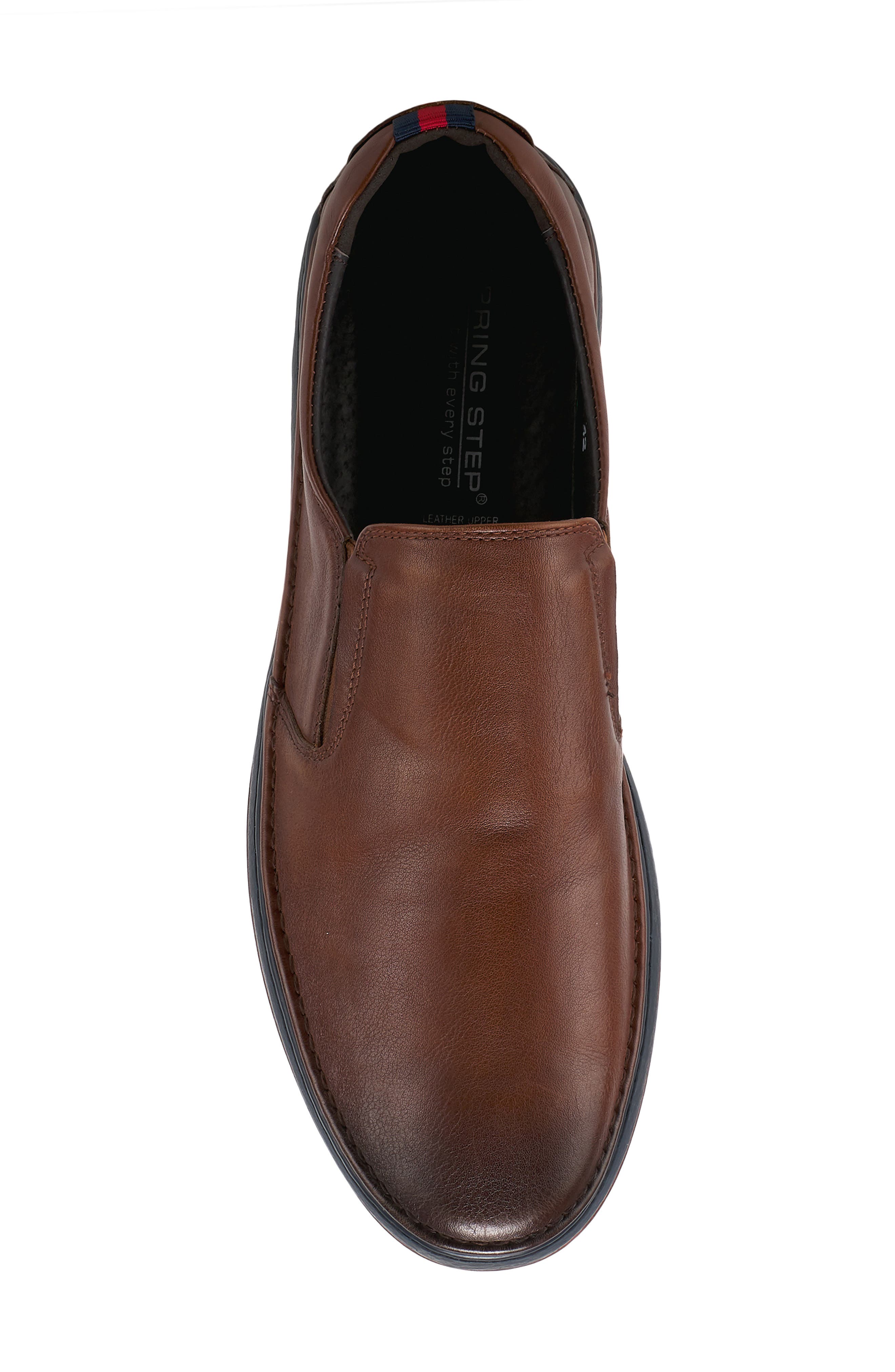 Spring Step Lugano Slip-On Shoe, Alternate, color, Cognac
