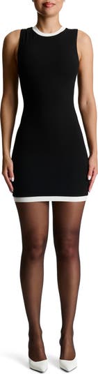 Polka Dot Fit & Flare Minidress