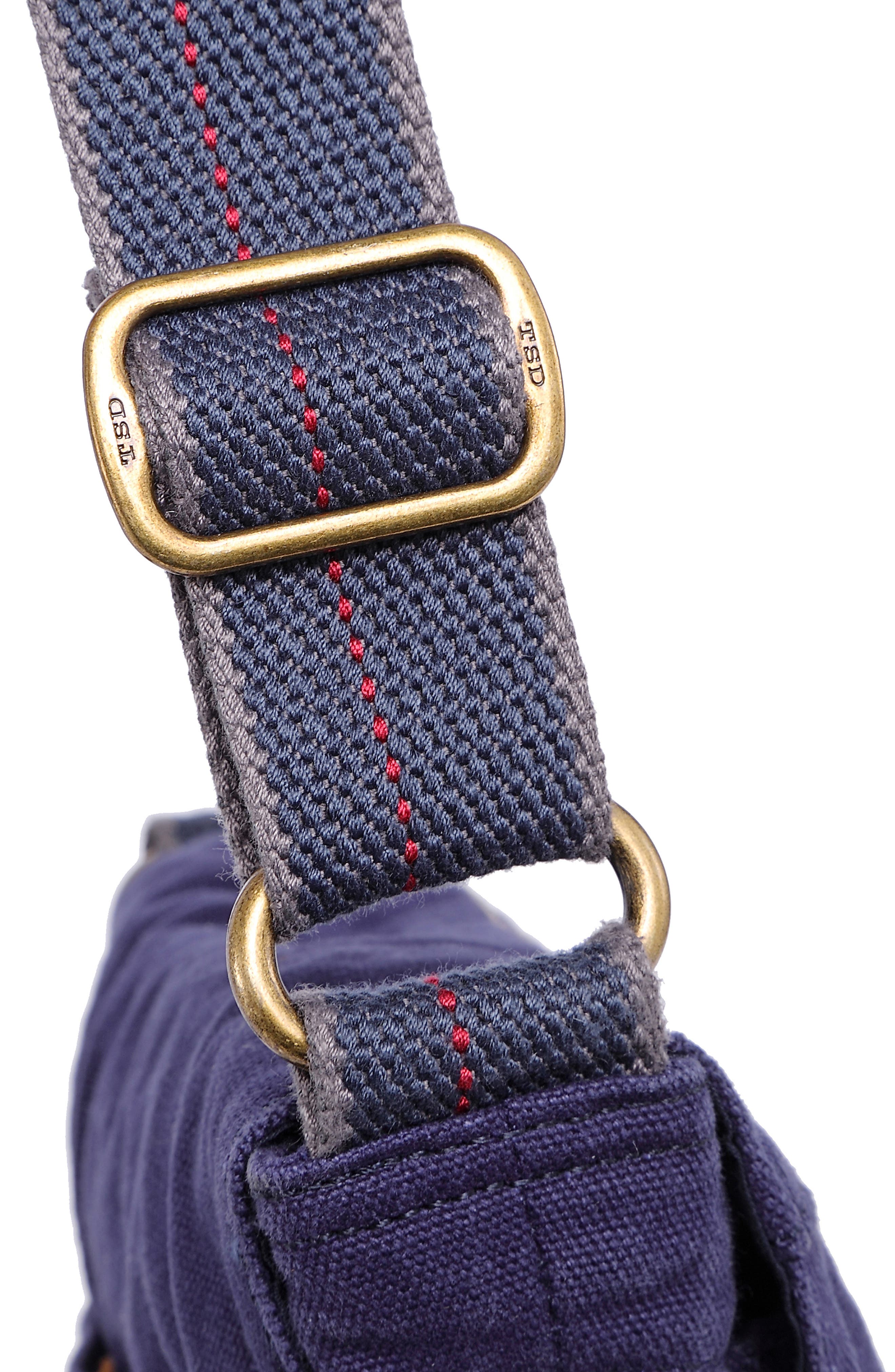 THE SAME DIRECTION Atona Classic Flap Canvas Crossbody Bag, Alternate, color, 