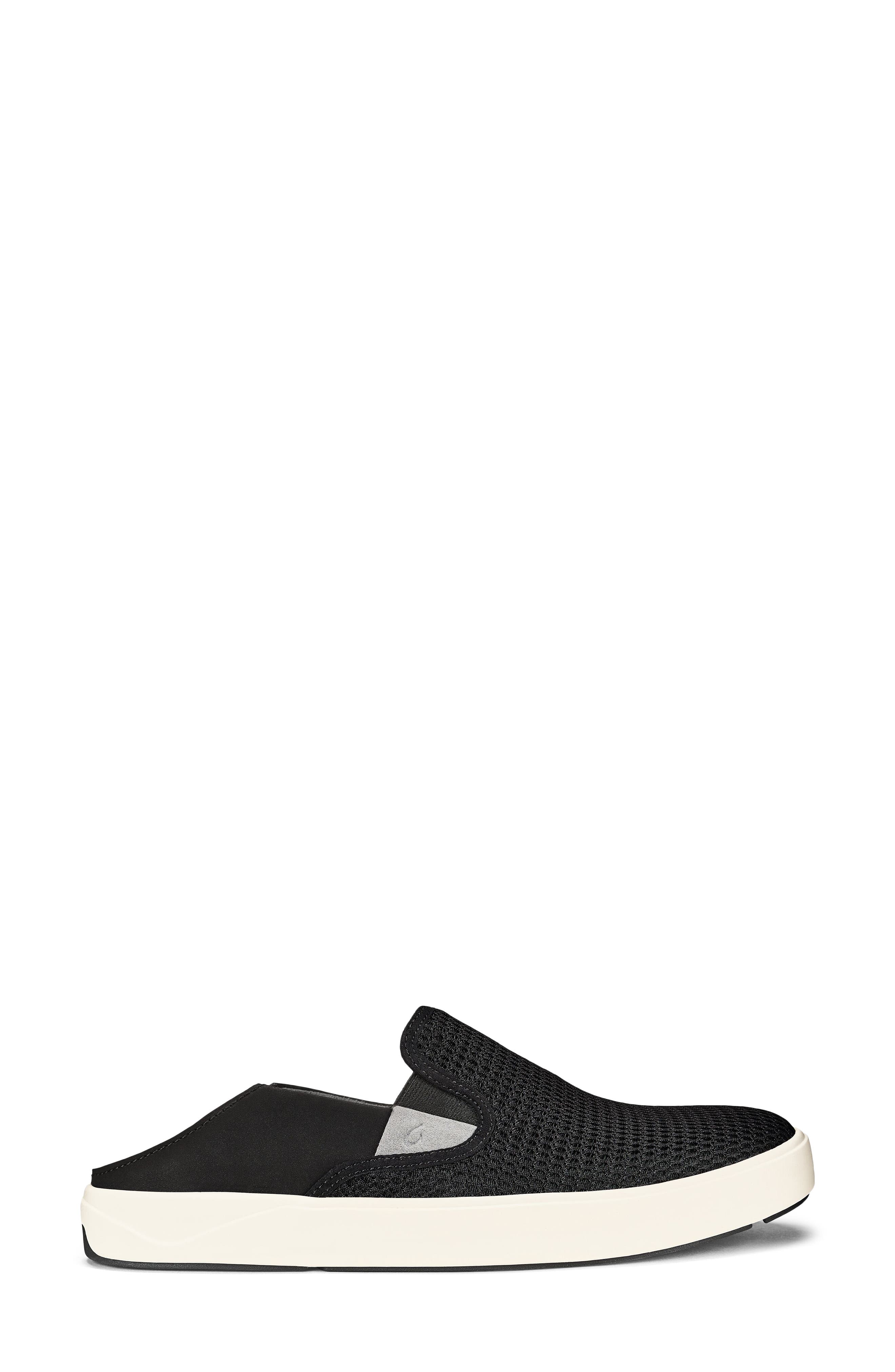 OluKai Lae'ahi Slip-On Sneaker, Alternate, color, Black/ Black