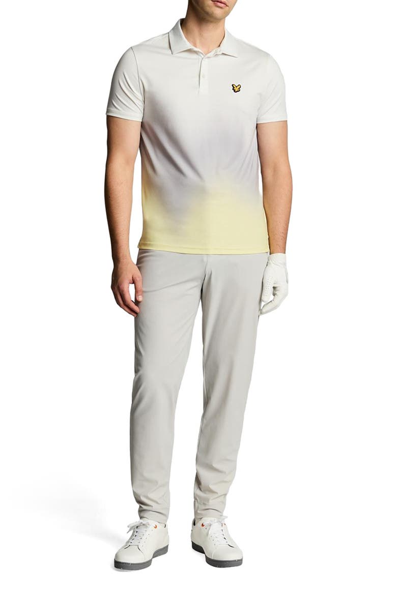 Gradient Polo Shirt, Alternate, color, White