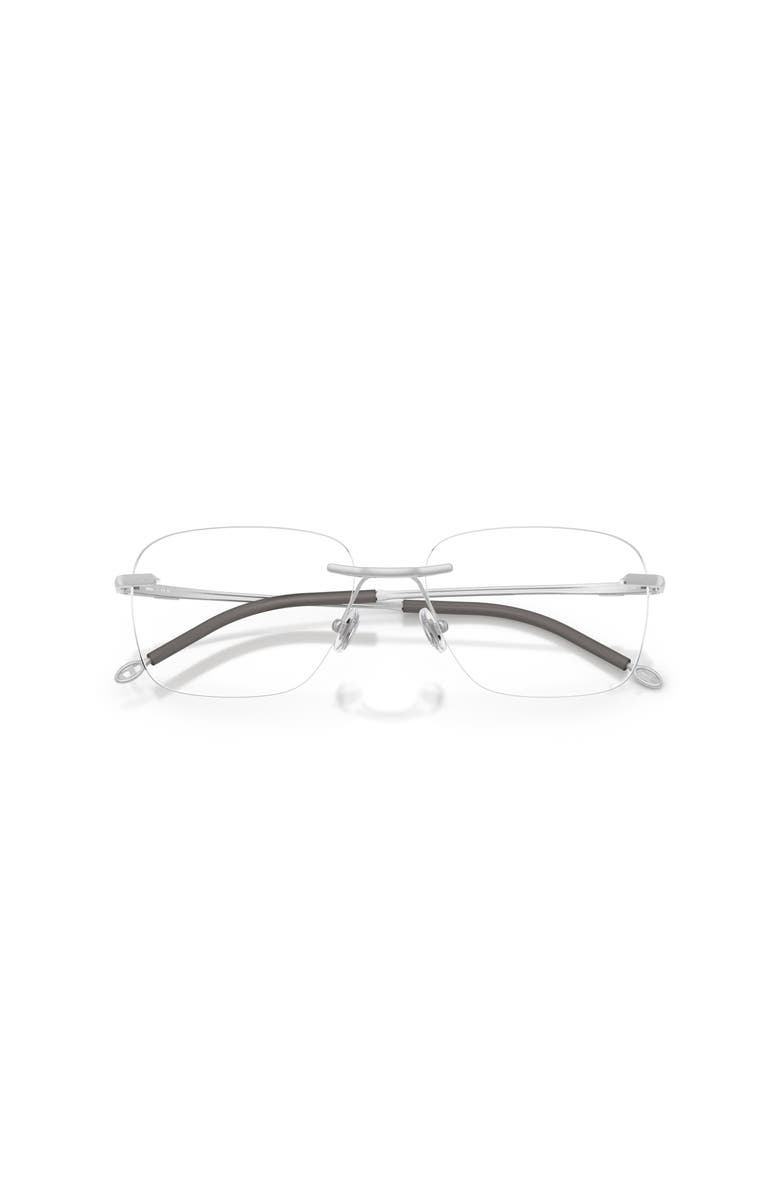 DIESEL<sup>®</sup> 55mm Rectangle optical glasses, Alternate, color, Transparent