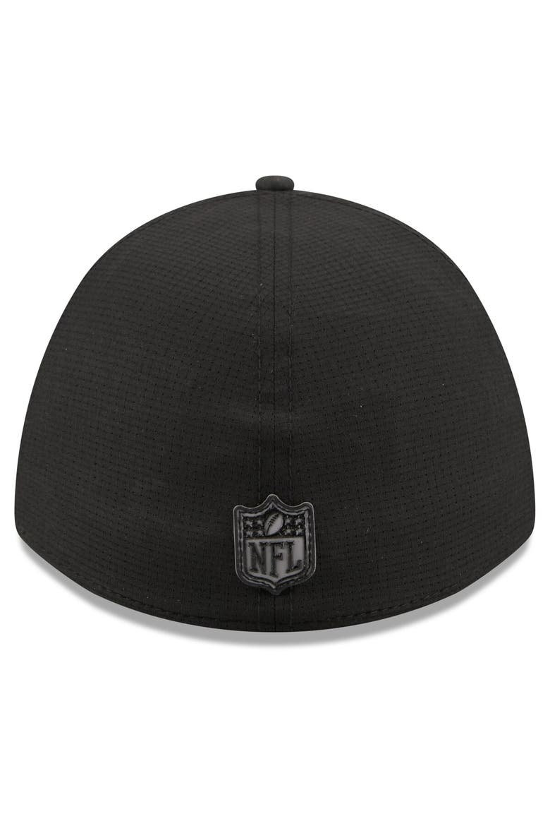 Men's New Era  Black Miami Dolphins 2026 NFL Training Camp 39THIRTY Flex Hat, Alternate, color, Black