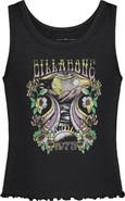 Billabong Kids' Wonderland Calls Crop Graphic Tank
