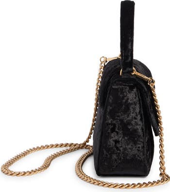 Ellie Pleated Top Handle Shoulder Bag