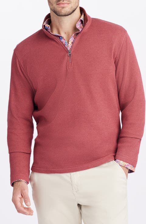 Shepton Quarter Zip Knit Pullover