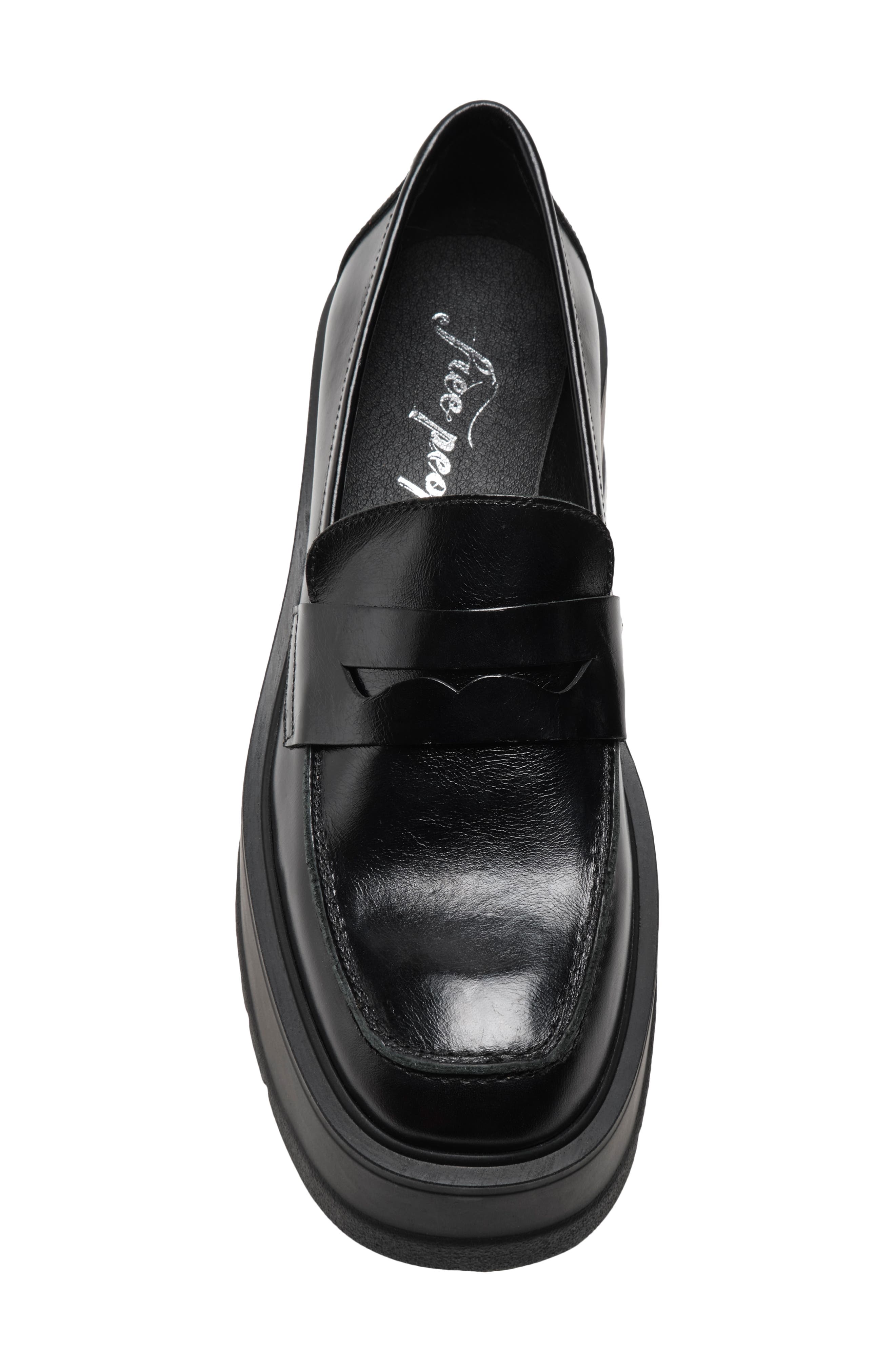 Free People Nico Platform Loafer, Alternate, color, 