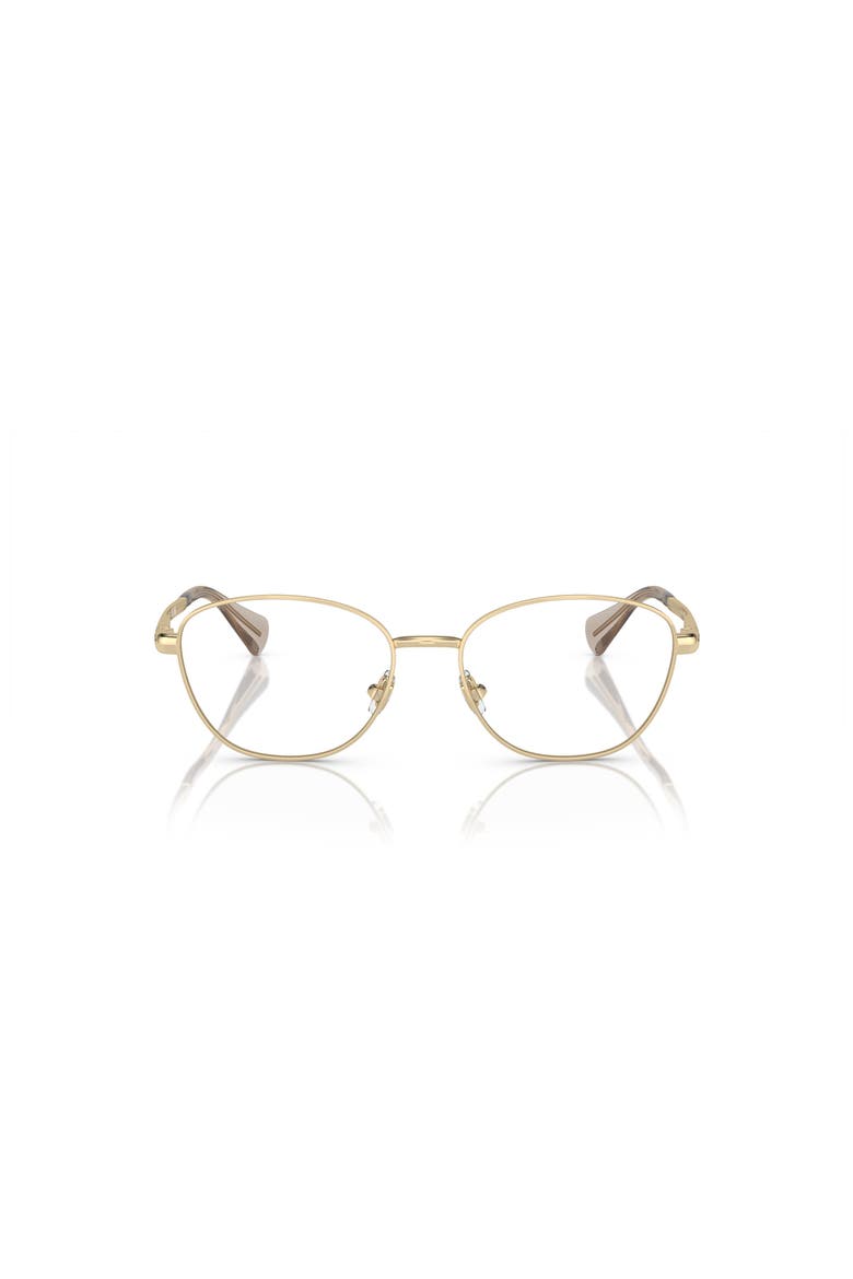 54mm Oval optical glasses, Alternate, color, Gold