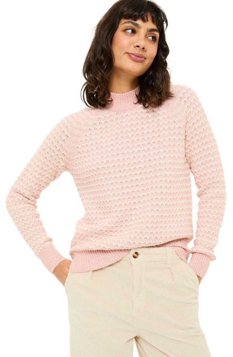 FatFace Candy Stripe Sweater, Main, color, 