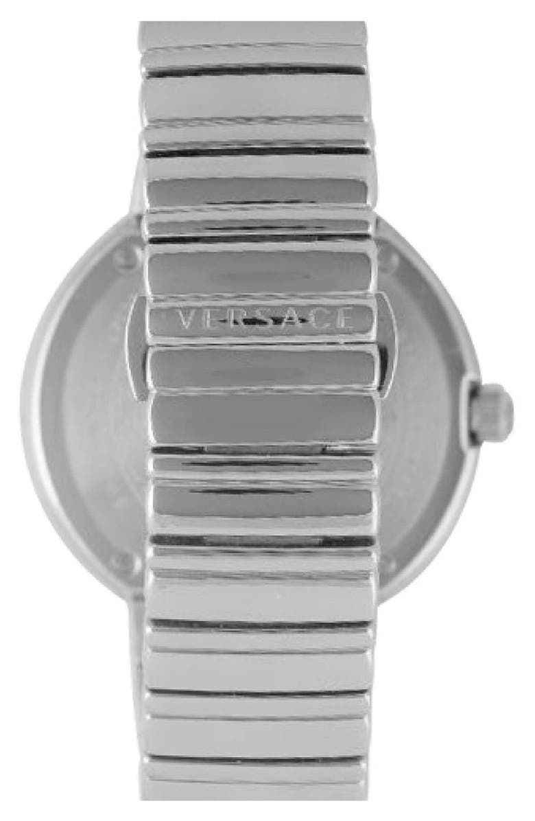 Versace 'V-Metal Icon' Bracelet Watch, 40mm, Alternate, color, 