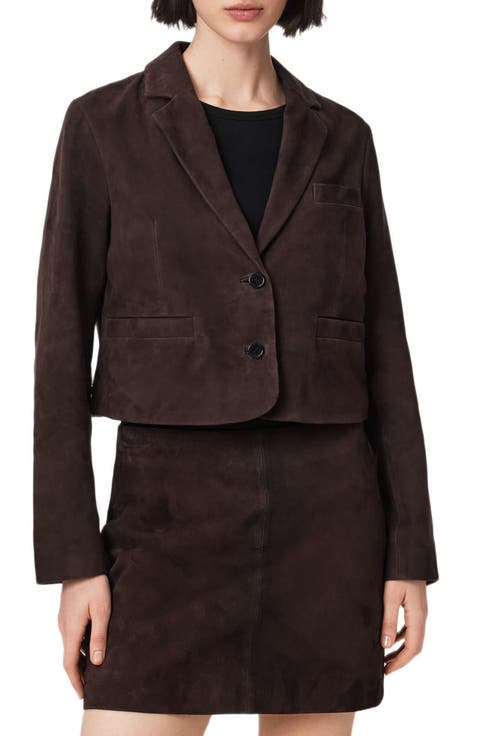 Apton Leather Blazer
