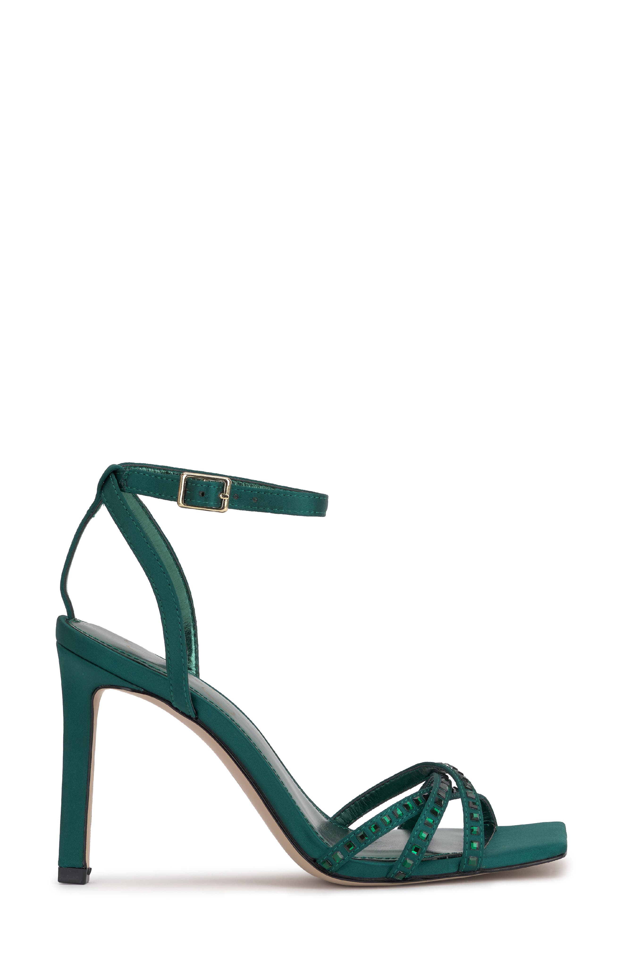 Leonah Ankle Strap Sandal, Alternate, color, EVERGREEN