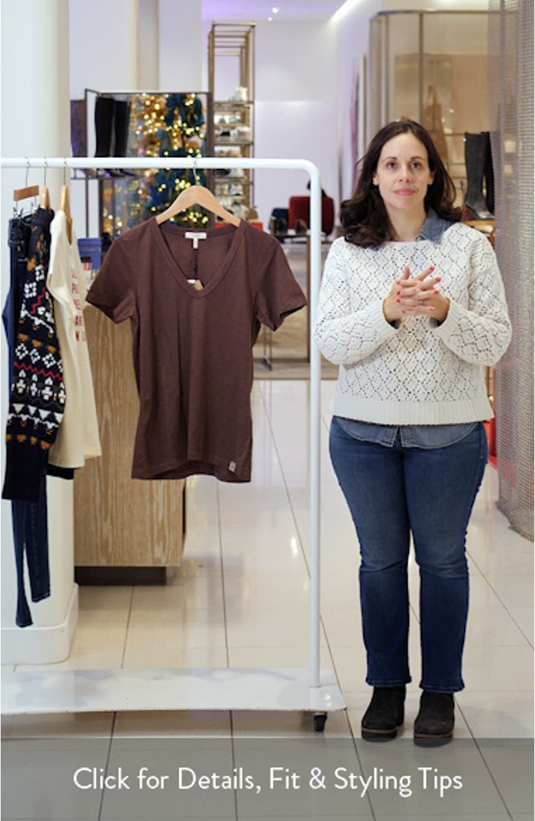 The Slub V-Neck T-Shirt, sales video thumbnail