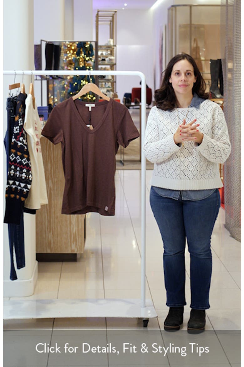 The Slub V-Neck T-Shirt video