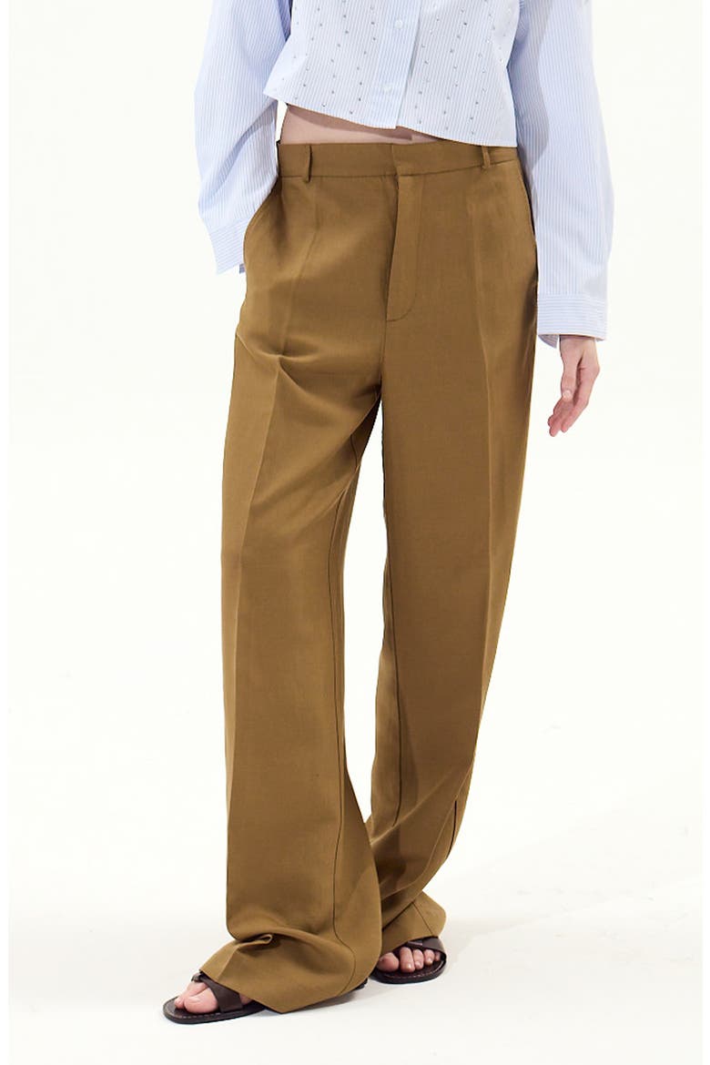 Bari Wide Leg Pants, Main, color, ARMY