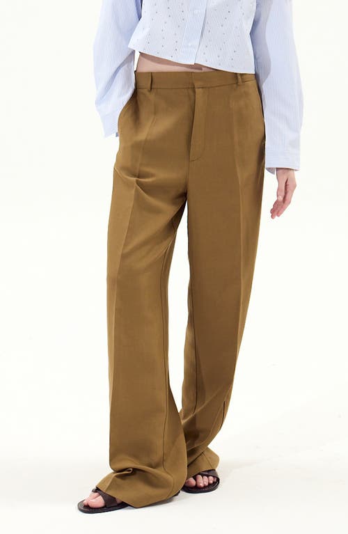 Deluc Bari Wide Leg Pants In Green