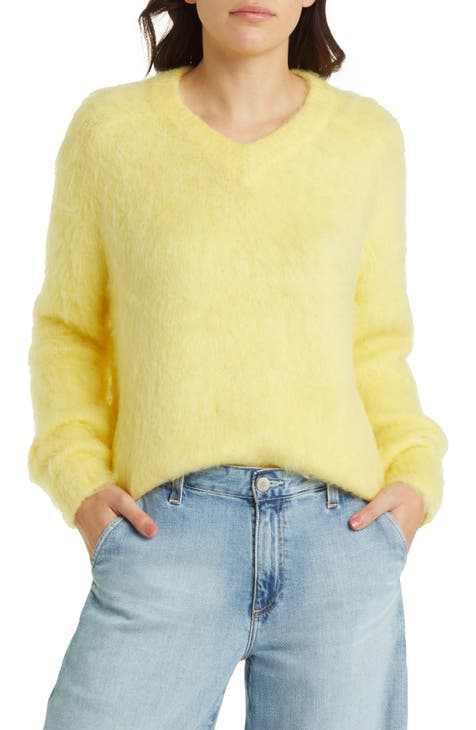 Brushed V-Neck Sweater