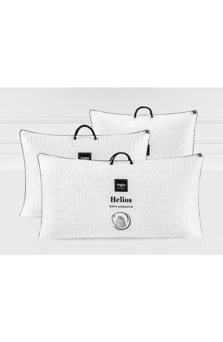 Togas Helios pillow, Alternate, color, White