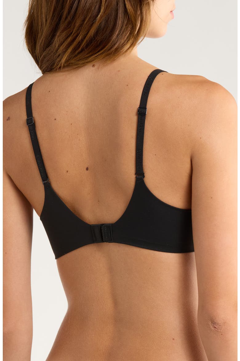 Wireless T-Shirt Bra, Alternate, color, BLACK