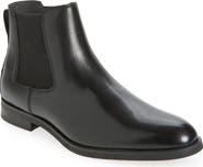Nordstrom Elijah Polished Leather Chelsea Boot