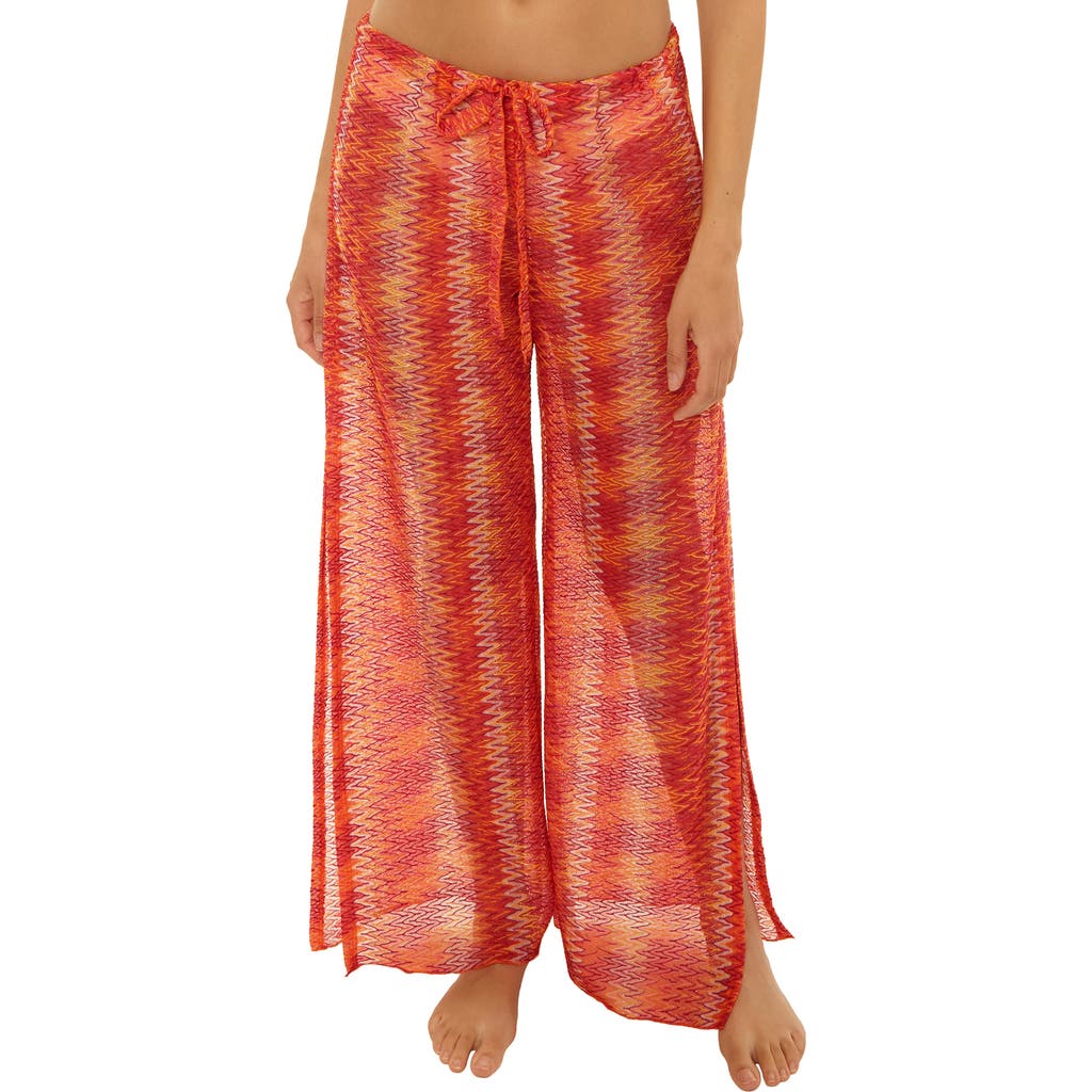 Becca Cancun Cover-up Pants In Red