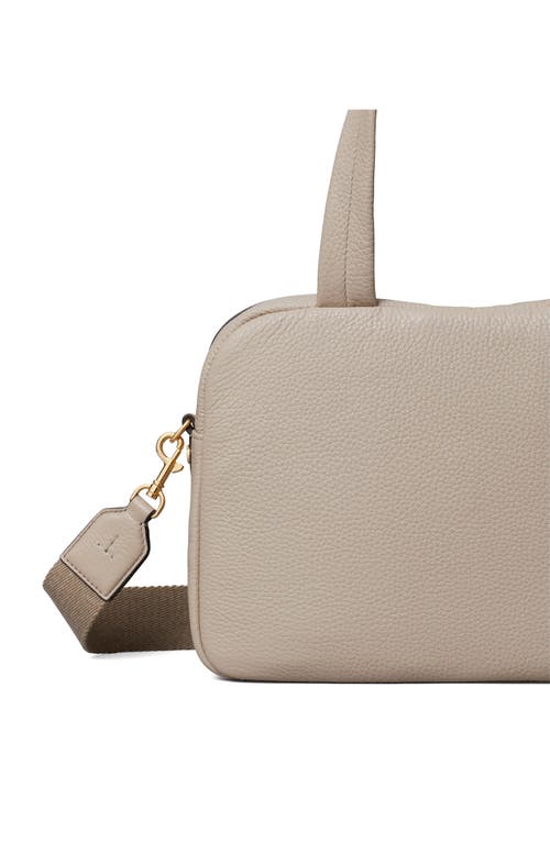 Tory Burch Leather Satchel In Neutral